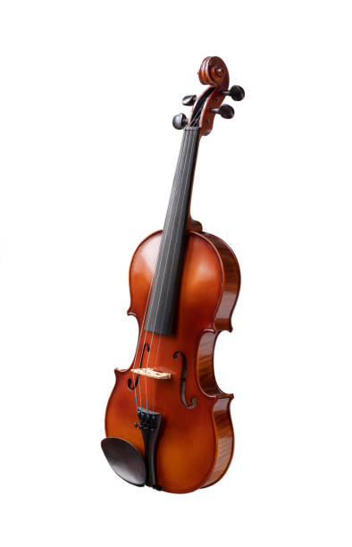 istock The Violin , Music instrument in white background 1471408913