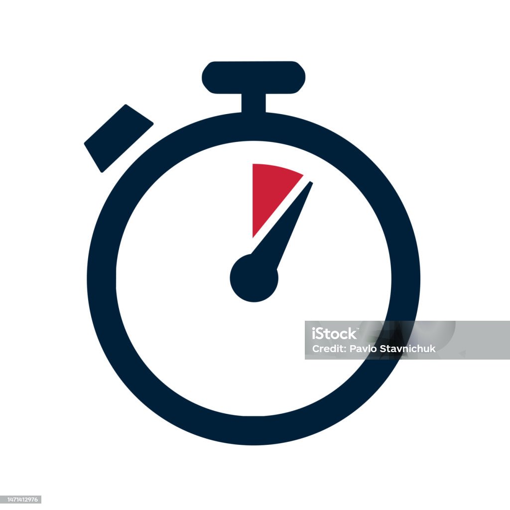 Timer clock icon Royalty Free Vector Image - VectorStock