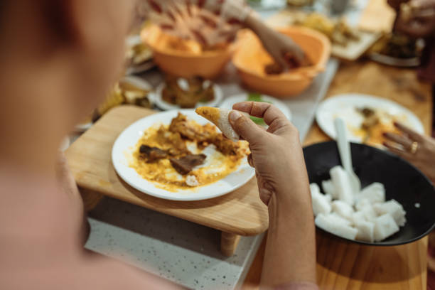 istock Muslim family celebrating Eid al-Fitr 1471413269