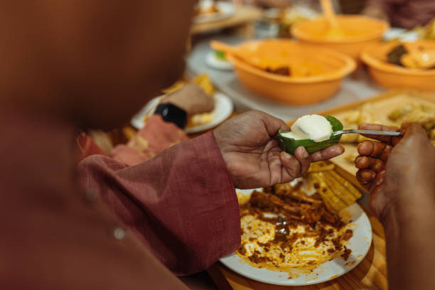 istock Muslim family celebrating Eid al-Fitr 1471414013