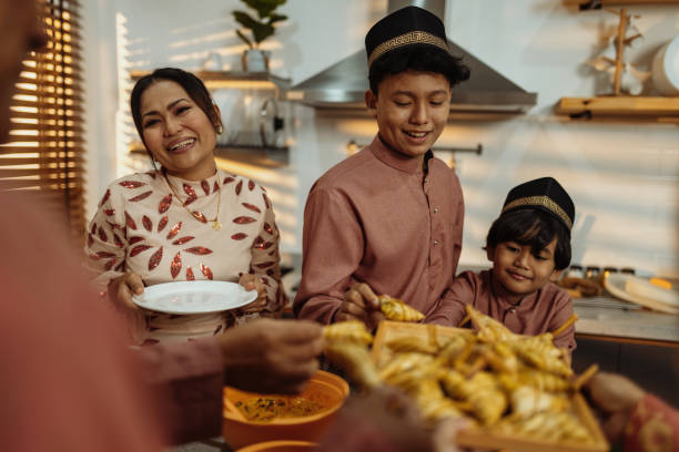 istock Muslim multi generation family celebrating Eid al-Fitr 1471414382