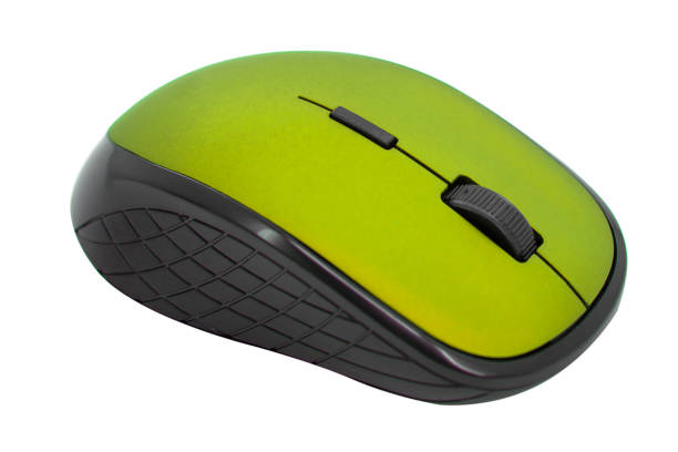 istock Wireless mouse for pc isolated on the white background 1471416446