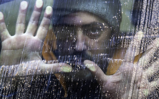 istock Kidnapped man in a car 1471422876