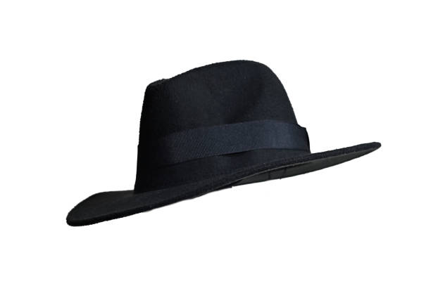 istock natural black felt hat wide-brimmed hat isolated on white background 1471427246