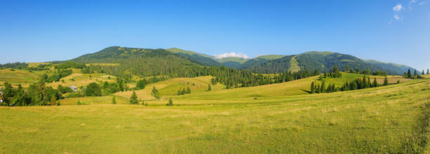 istock rural landscape with grassy meadows and pastures 1471434888