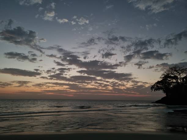 istock Sunrise at Nueva Gorgona beach, Panama 1471436032