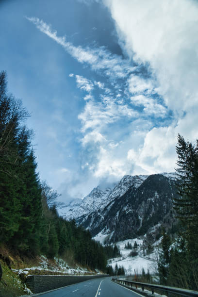 A beautiful day at Pass Thurn in austria