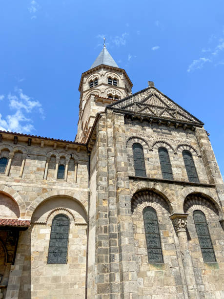 istock Notre-Dame du Port basilica at Clermont Ferrand 1471446398