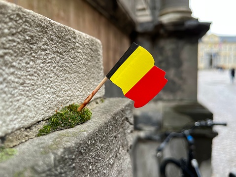 Nuremberg, Germany - Jun 10, 2023: Close up of a wall at Nuremberg castle, Germany.