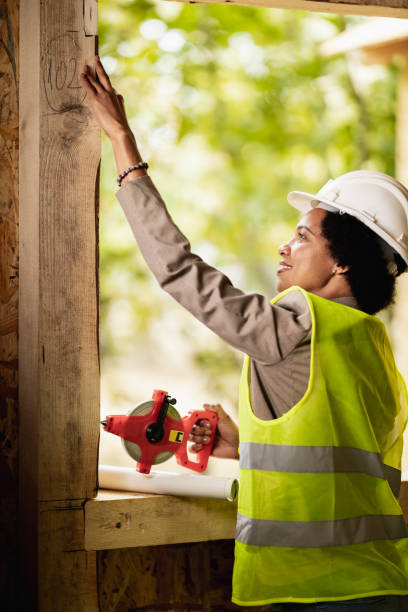 istock Black Woman Architect Checking At Construction Site 1471457327