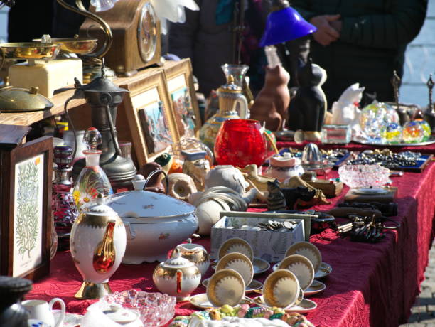 istock Street market. Color Image 1471458271