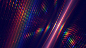 Glitch Prism Effect Abstract Futuristic Technology Fiber Optic Arrow Laser Neon LED Light Background Connection Communication Vitality Repetition Variation Purple Blue Spectrum Colorful Surreal Fantasy Rainbow Pattern Digitally Generated Image