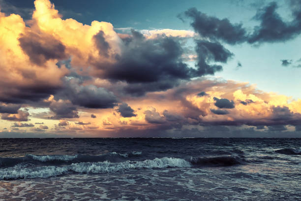istock Sunset in Caribbean island 1471462091