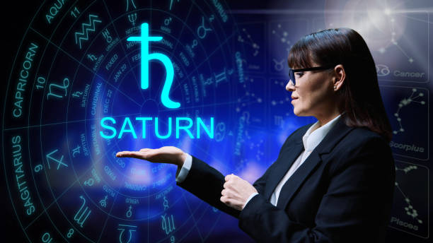 istock Astrological forecast, meaning, influence of planet Saturn 1471473649