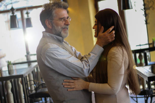 istock Tenderness with a look of couple 1471480507