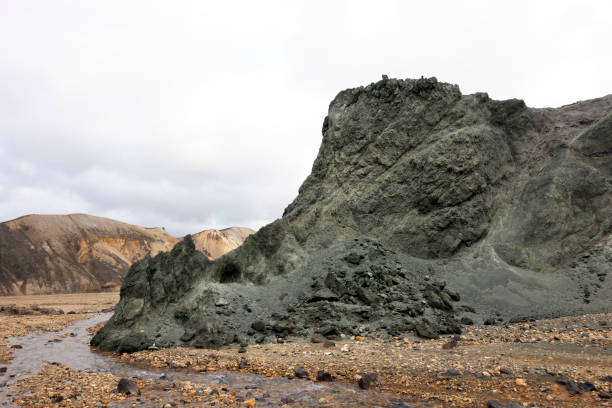 Beautiful landscape at Laugavegur trail. Iceland. Europe