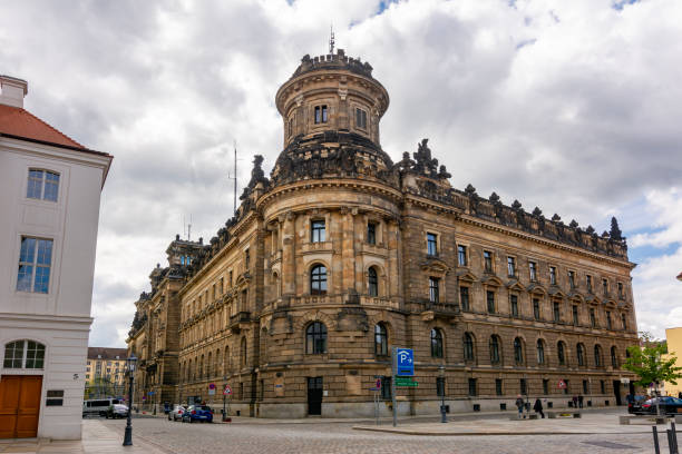 istock Streets and architecture of Dresden old town, Germany 1471487690