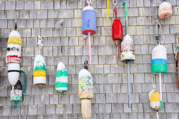 istock Buoys in Maine during winter 1471496155