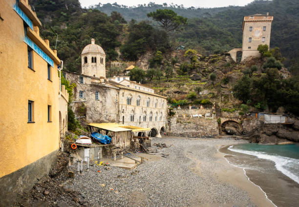 istock San Fruttuoso Abbey. Color image 1471497735