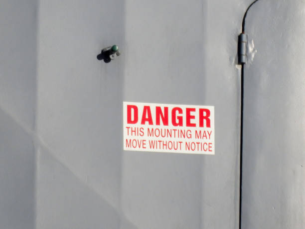 istock HMAS Arunta Turret Danger Sign 1471501163