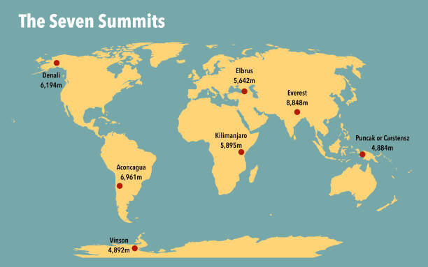 The Seven Summits Stock Download Image Now Mountain The Seven Summits 
