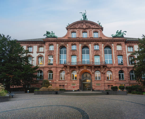 Frankfurt, Germany - Jan 24, 2020: Natural History Museum (Naturmuseum Senckenberg) - Frankfurt, Germany