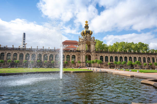 Dresdner Zwinger und Fürstenzug | Wasserspiele der Grotte