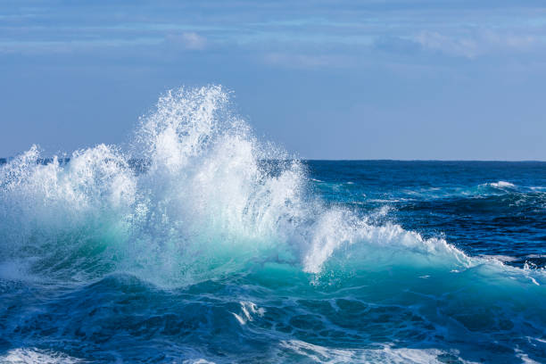 Atlantic Ocean waves, near Porto, Portugal
