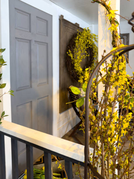 istock Yellow flowering bush 1471529897