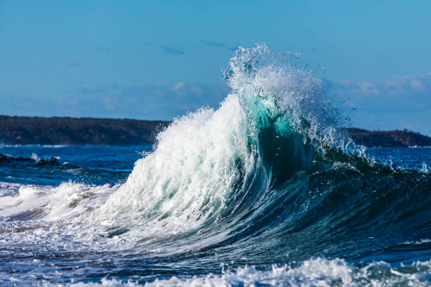 istock Ocean waves colliding creating an explosion of water in dramatic light 1471530976