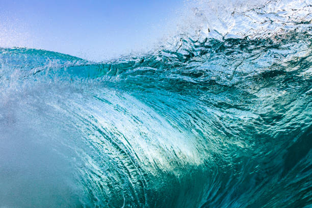 istock Ocean waves colliding creating an explosion of water in dramatic light 1471531119
