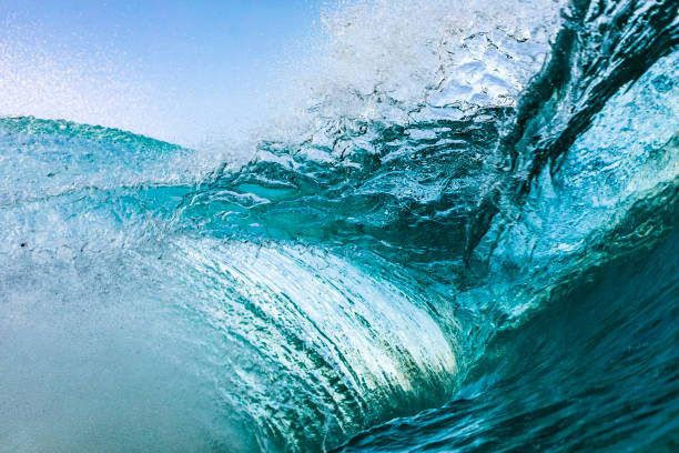 istock Ocean waves colliding creating an explosion of water in dramatic light 1471531127
