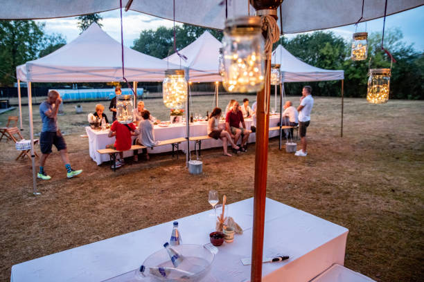 istock Backyard Garden Party in Italy 1471535490