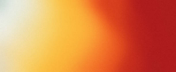 istock Orange yellow color gradient background, grainy burn fiery noise texture banner, copy space 1471537430