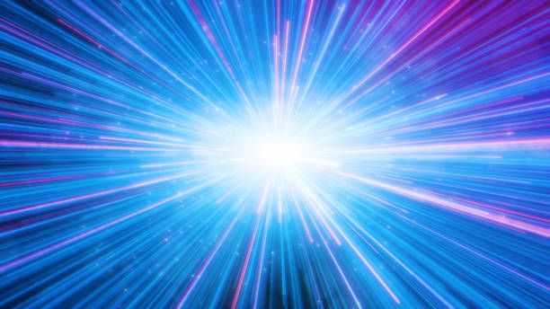 istock Seamless Looping Neon Glowing Rays of Hyperspace in Time Travel High Speed Flying Lines Animation. 1471552092