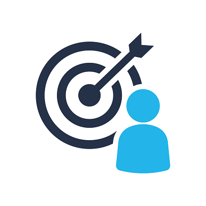 istock Target audience icon. Single solid icon. Vector illustration. For website design, logo, app, template, ui, etc. 1471552406