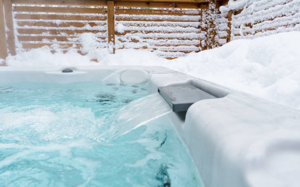 istock A hot tub with a designed waterfall jet 1471568160