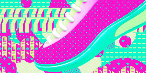 istock Contemporary digital collage art. Modern trippy design. Creative banner geometry abstraction 1471571899