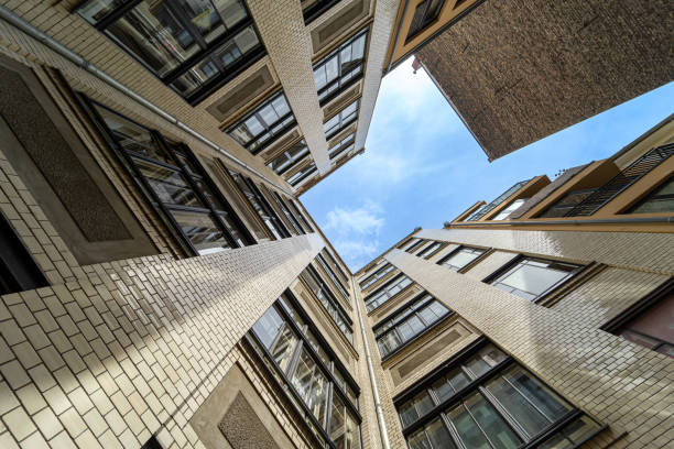 istock Low Angle View Of Residential Building Against Sky 1471579692