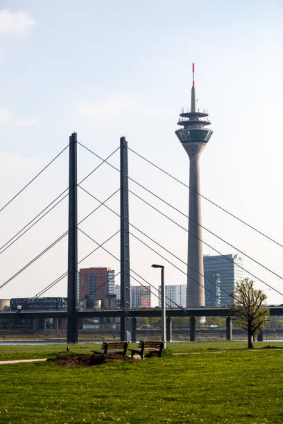 istock View to bridge and television tower 1471581567
