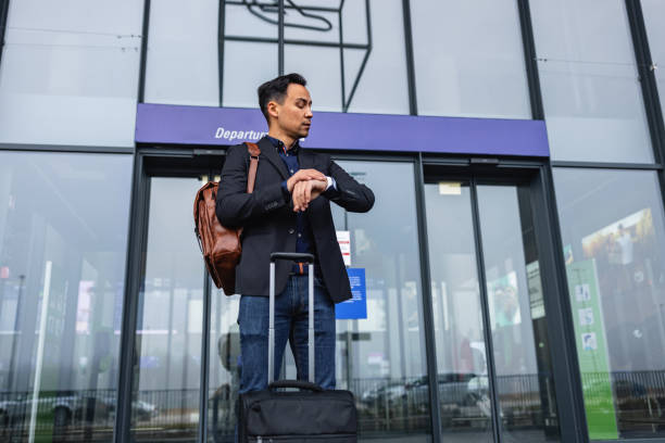 istock Businessman Frustrated After Missing His Flight 1471589061