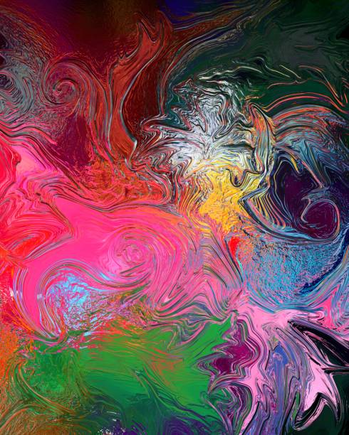 multi-colored glass, art abstract background for device screens or other art design