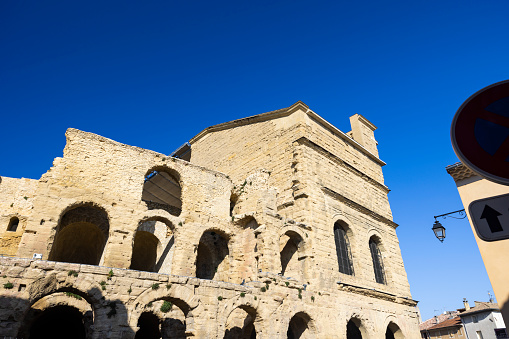 Roman Amphitheatre, Orange, UNESCO world heritage, Provence, France