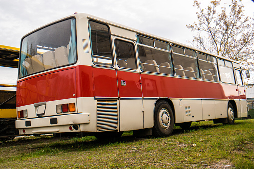 Old bus from the former Eastern Bloc