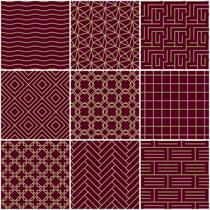 istock Collection of seamless ornamental patterns 1471597251