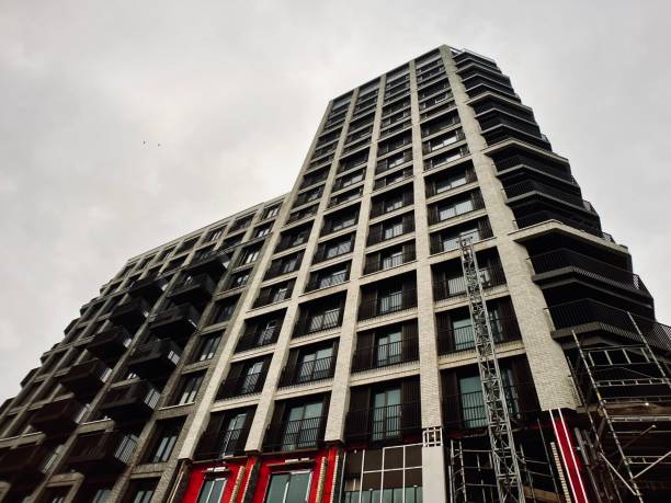 istock Modern new build apartment blocks 1471600466