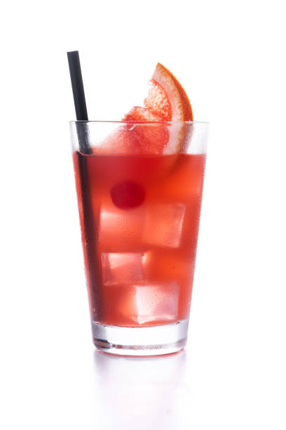 istock Sea breeze cocktail isolated on white background 1471611661