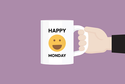 Happy monday mug for a new week