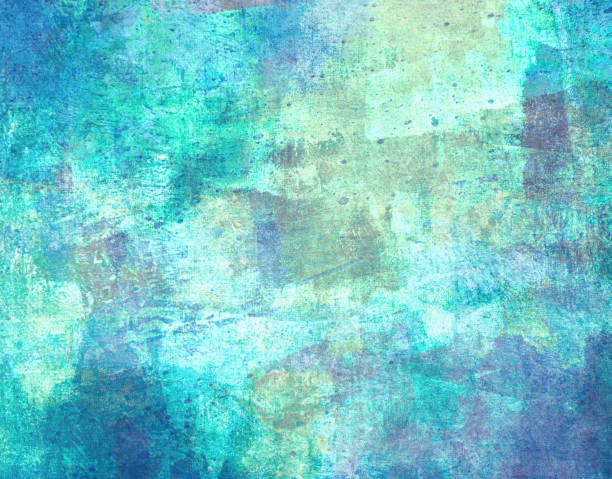 istock Blue-turquoise grunge background 1471623437