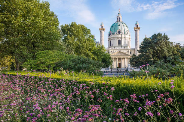 istock Karlskirche church in Vienna, Austria 1471624234